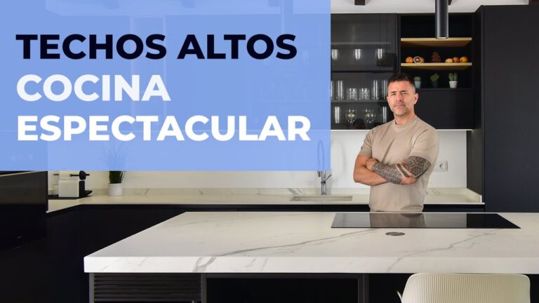 Tendencias en Cocinas de Techos Altos