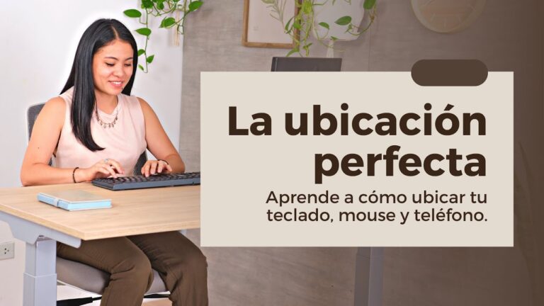 C&oacute;mo crear un espacio de trabajo ergon&oacute;mico en casa