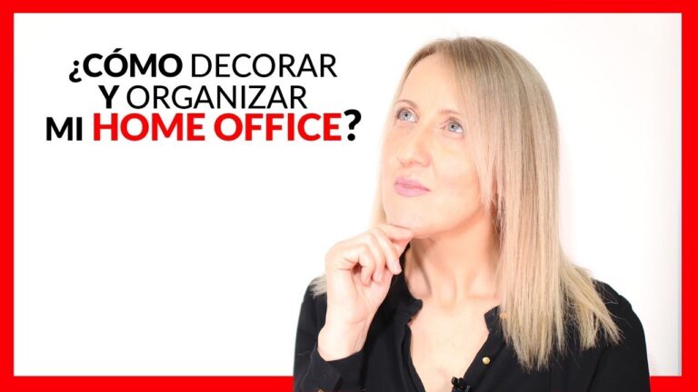 Elementos Decorativos Esenciales para Oficinas en Casa
