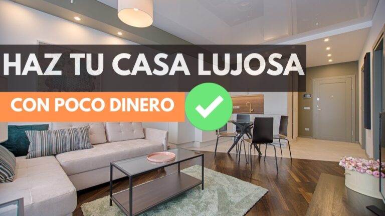 Embellece tu hogar con bajo presupuesto