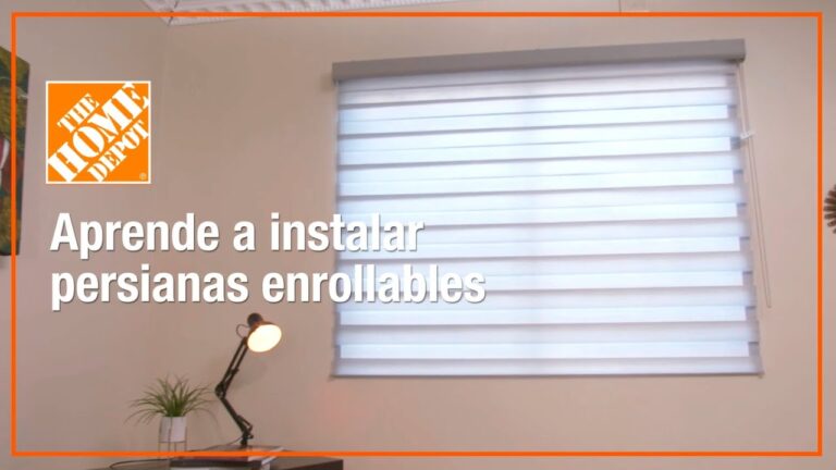 Gu&iacute;a R&aacute;pida para Instalar Cortinas y Persianas en Casa