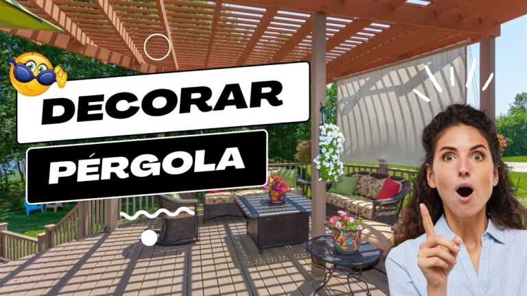 Transforma tu patio con estilos de pérgolas