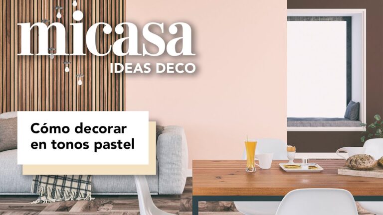 Ambientes Acogedores en Tonos Pastel