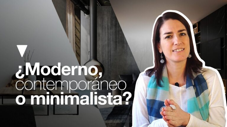 Estilo Contemporáneo y Minimalista en la Decoración del Hogar