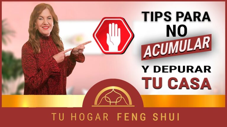 Cómo usar el feng shui para deshacerse del desorden