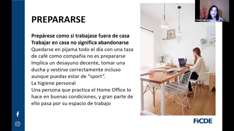 Estrategias Efectivas para la Optimizaci&oacute;n del Espacio de Trabajo en Casa