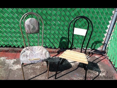 Renovaci&oacute;n Creativa de Muebles con Materiales Reciclados