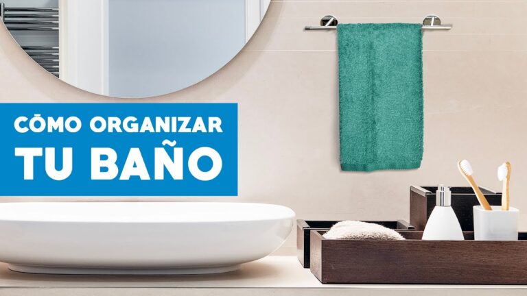 Ordena tu ba&ntilde;o de manera pr&aacute;ctica y eficiente