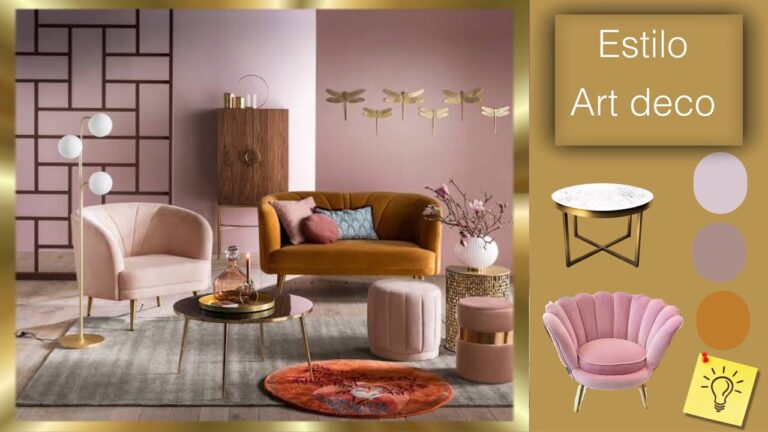 Elegancia Art Deco en la Decoraci&oacute;n del Hogar