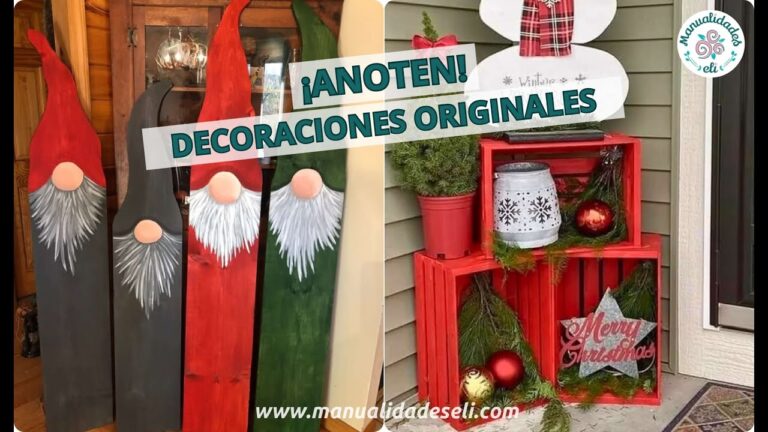 Ideas Creativas de Adornos Colgantes para Navidad en Casa
