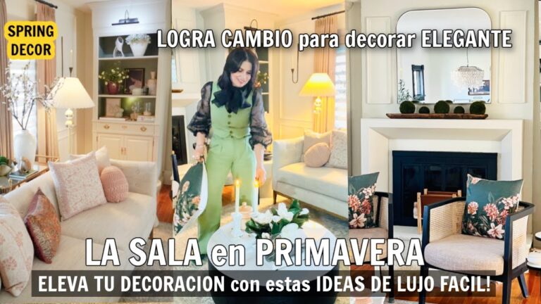Transforma tu sala con ambientación verde: Ideas y consejos