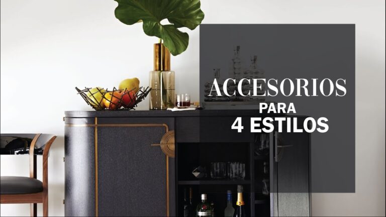 Gu&iacute;a para Elegir Accesorios Decorativos en el Hogar