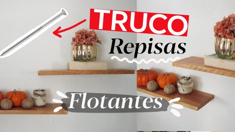 Estanter&iacute;as Flotantes: La Soluci&oacute;n Ideal para Espacios Reducidos