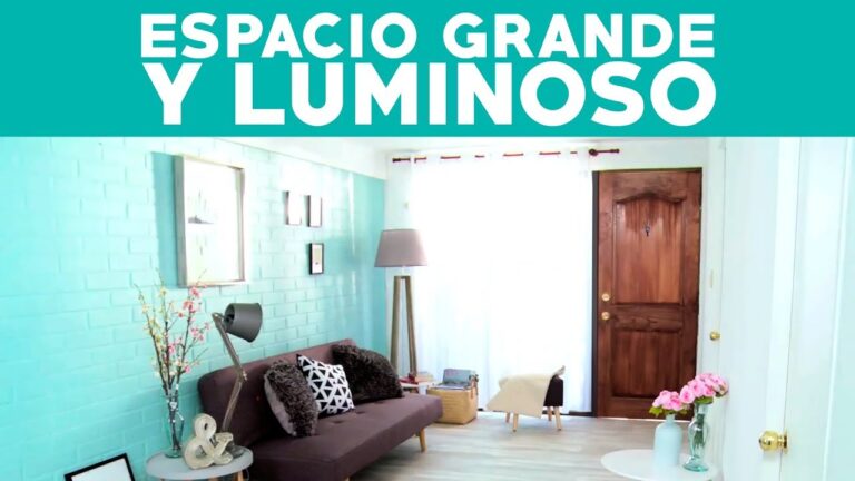 Amplitud Visual en Espacios Peque&ntilde;os: El Poder de los Colores Claros