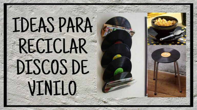 Decoraci&oacute;n Eco-Friendly con Vinilos Reciclados: Ideas Creativas y Sostenibles