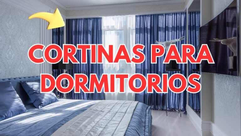 Ideas Elegantes para Decorar Dormitorios con Cortinas