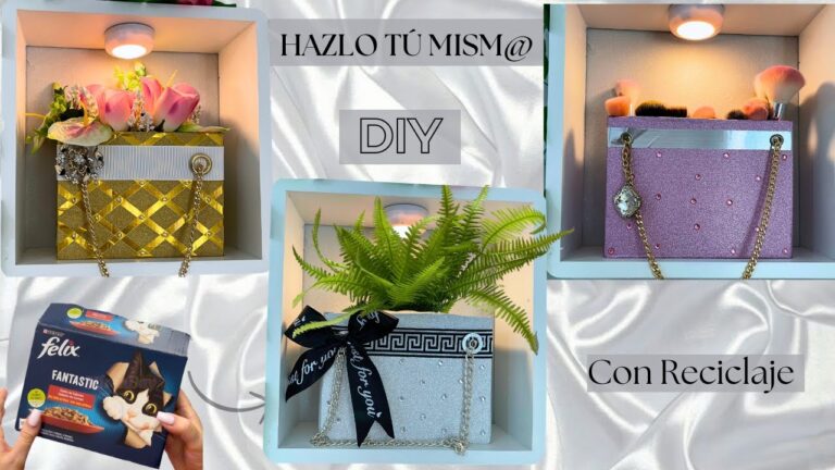 Decoraci&oacute;n Sostenible en el Hogar con Cajas Recicladas
