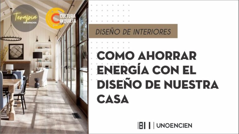 Decoraci&oacute;n Minimalista: Ahorra Energ&iacute;a con Estilo