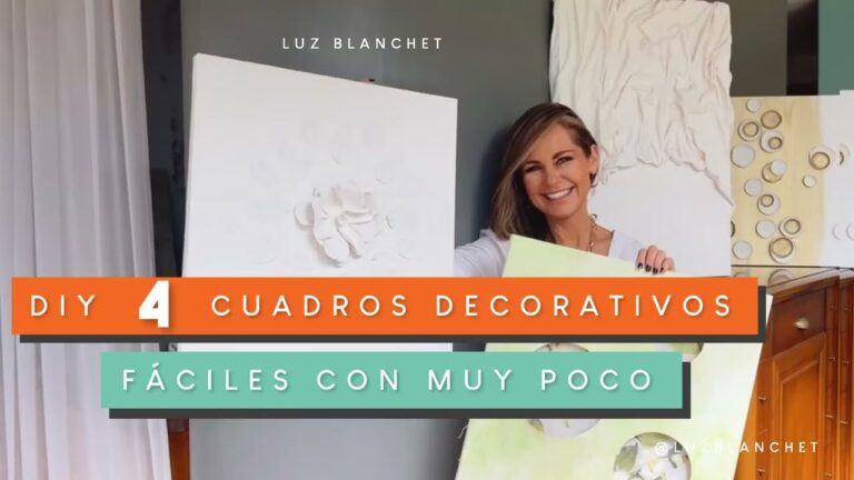 Cuadros &Uacute;nicos: Ideas de Decoraci&oacute;n DIY