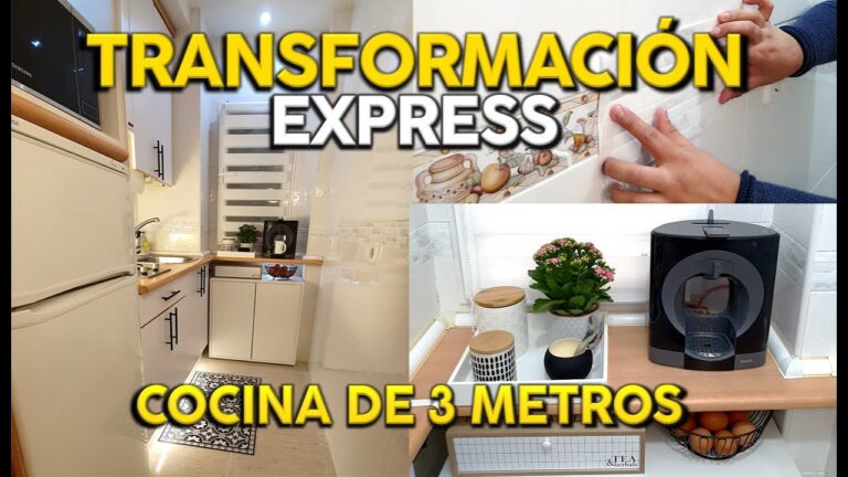 Transforma tu hogar con una cocina práctica y funcional