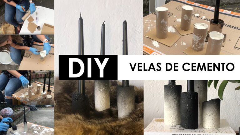 Portavelas Originales: Ideas Hazlo T&uacute; Mismo para tu Hogar