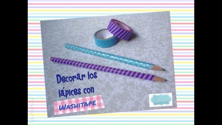 Transforma tu espacio con washi tape: Ideas creativas y sencillas