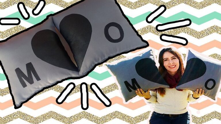 Crea Almohadas Personalizadas con T&eacute;cnicas DIY