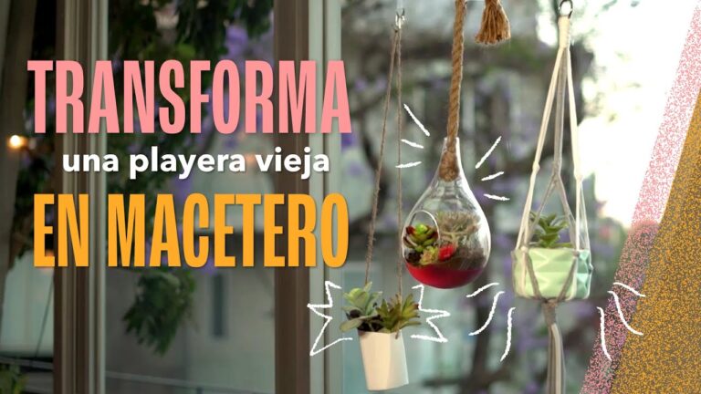 Maceteros Colgantes: Soluciones Creativas para Espacios Reducidos