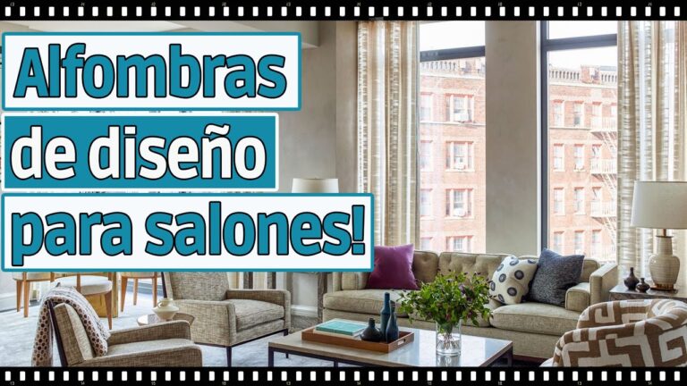 Tapetes Modernos para Transformar Salones Elegantes